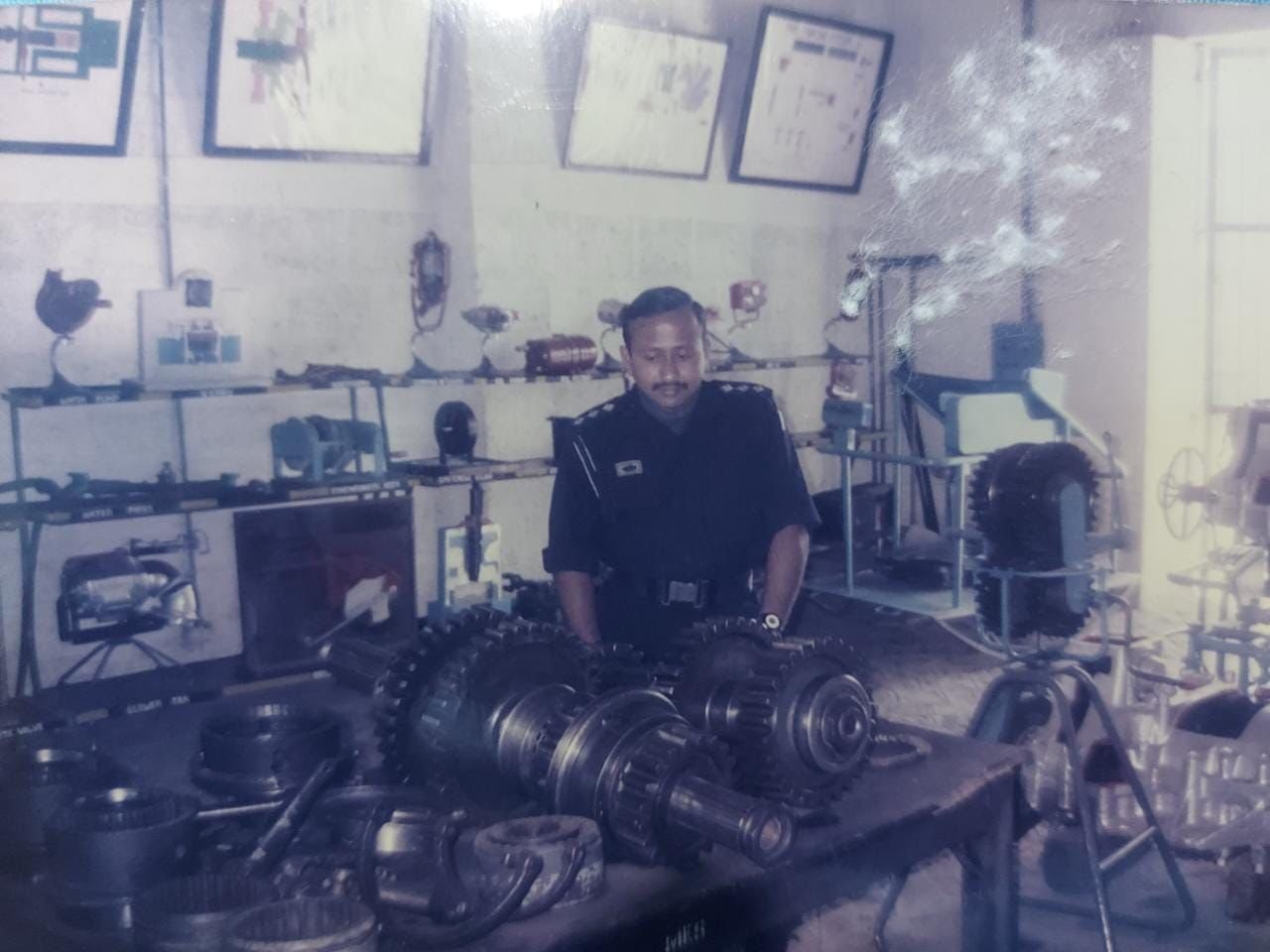 Major Hasitha in Army