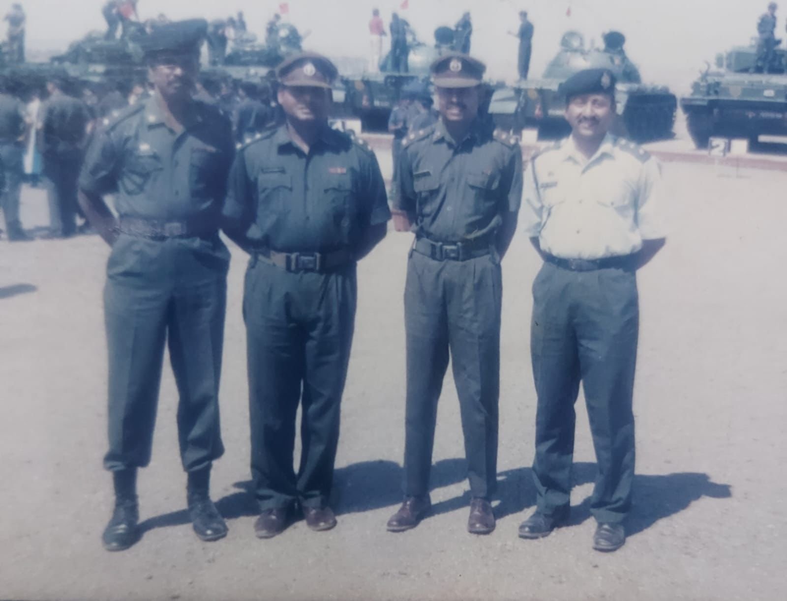 Major Hasitha in Foreign Training 