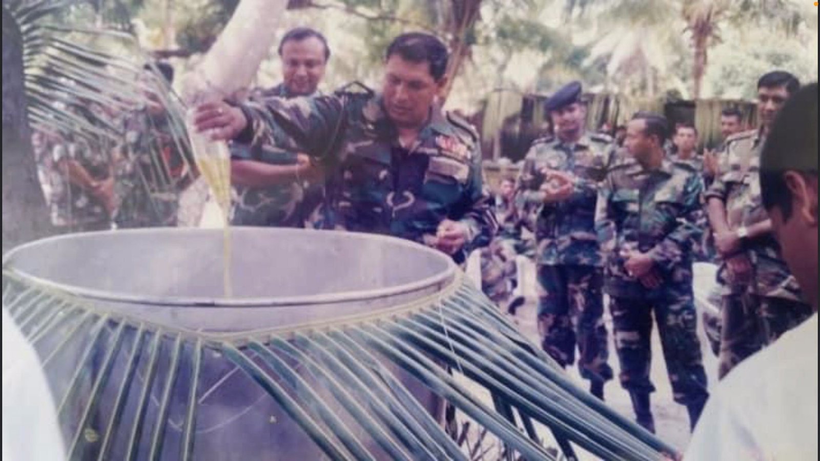 Major Hasitha in War